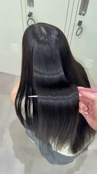 【縮毛矯正】髪質改善✨うる艶💖朝の時短に🕰️事前カウンセリング必須