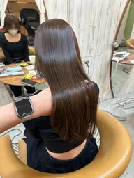 【圧倒的艶❤️🔥】ワンカラー×高補修treatment 話題の超音波アイロン付き‼️ ショートボブレイヤー