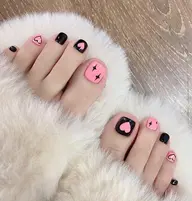 ラメ、カラグラテーション、ワンカラ(アート2本)4800円