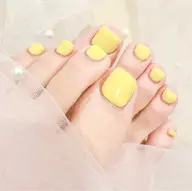 ワンカラー🩷フットネイル🦶《マグネットに変更可能》