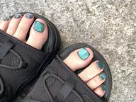 オフあり◆フットネイル/マグネットネイル(フットバスなし)¥5500​〜​