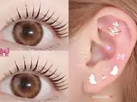 【耳ツボジュエリー】×【束感まつげパーマ】パリジェンヌorラッシュリフト