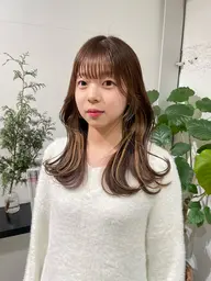 前髪カット&顔まわりカット