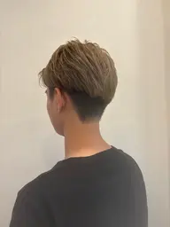 【メンズ限定👦🏻】メンズカット＋ブリーチカラー