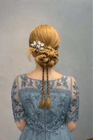 選べる髪飾り♪　ヘアセット　6600円