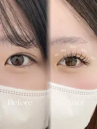 トレンド‼️【束感マツエク】つけ放題(180本まで)🌼他店オフ込み/コーティング付き