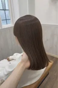 カット+うる艶!髪質改善トリートメント🫧(+超音波アイロン)