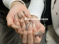 【モデル練習】jr.チップ長さ出し持ち込みデザインやり放題¥11000