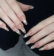 マグネットグラデーション+フレンチ(ベース込み)¥6280