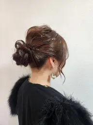 【通常ヘアセット】おふうかい/WEST./宮城/仙台◎早朝◎お呼ばれ💒/二次会/LIVE/推し活など