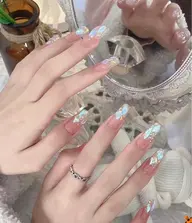 ✨INS大人気妖精ネイル❤️‍🔥❣️ソフトジェル付け替えオフずっと無料