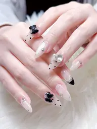 研修コース🍒【自爪】アート・パーツつけ放題10本🍒
