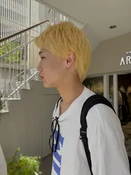 【🌀メンズ必見🌀】 ブリーチ込ダブルカラー✂️カット込✂️(ブリーチ＋フルカラー)＋選べるトリートメント