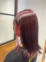 【ブリーチ不使用】Wカラー🍒