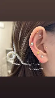 耳ツボjewelry （6粒​〜​10粒）