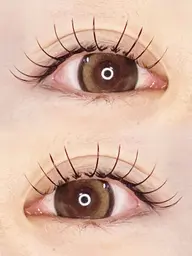 【モチ重視◎】ナチュラルに盛れるLEDフラットラッシュ100本＋コーティング仕上げ💜メイク時短◎（期間限定価格🕊️）