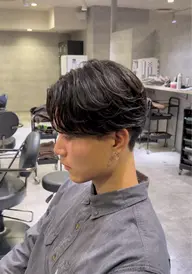 メンズ限定　簡単セット💥💥フェザーパーマ+カット✂︎+ styling