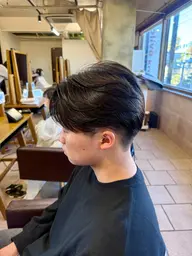 ✨再来の方はこちらよりご予約ください✨メンズカット＋自然に収まる縮毛矯正🌀