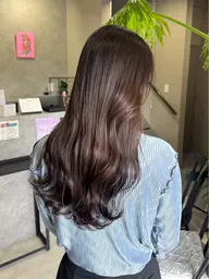 ★ワンカラー+【超音波】トリートメント+ヘッドスパ10分★