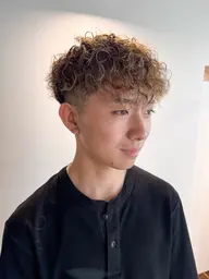 【men's限定】ラフにキマるメンズパーマ＋カット.𖥔 ݁.☆.｡