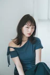 ✨小顔見え✨くびれレイヤーカット＋トレンドカラー