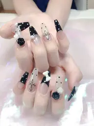 【長さだし】チップ長さだし　10本デザイン　150分　口コミ書く次回オフ無料