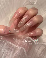 【長さだし10本♡】🫧アート90minシンプルコース🫧持ち込みデザインOK♡