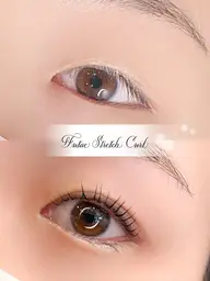 【新メニュー導入‼️】《まつげ＋まぶたの二段上げ》🩵二重ストレッチカール(まつげパーマ)🩵補足説明必ずお読みください