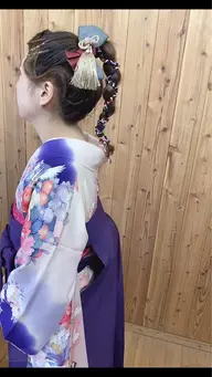 卒業式袴お着付け