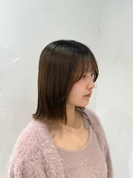 前髪、顔まわりカット✂️♡