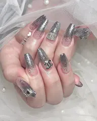 チップ長さだしワンカラー＆ラメグラ¥9980→¥8980