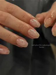 ちゅるん✨オーロラワンカラー(パラジェル無料)