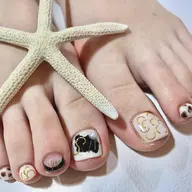 FOOT ARTのせ放題【オフ込】　　　　　　　　　　　画像持ち込みok🤍