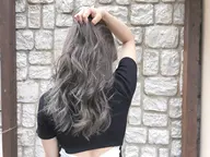 【ブリーチ】ハイライト入れ放題×透明感カラー&最上級TOKIOトリートメント