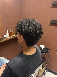 【2回目以降】カット+パーマ‪☆.*˚