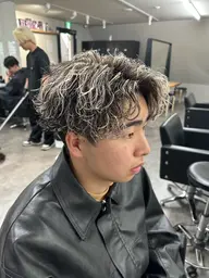🌊朝ラク・セット簡単 メンズカット+波巻きパーマ🌊[#立川メンズパーマ#立川パーマ]