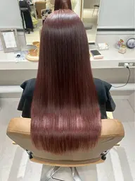 【🔊艶感透明感カラー】カラー＋髪質改善トリートメント2回転⭐️