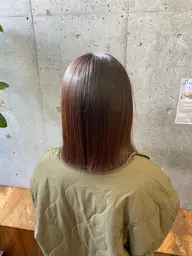 【汗にも湿気にも負けない艶髪ストレート💫💫】縮毛矯正