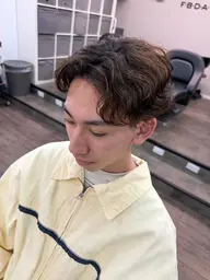 「男性限定」  メンズカット×パーマ