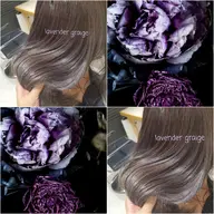 早い者勝ち💜💙 カット＋94%ダメージカットケアブリーチ💙💜つるつるトリートメント付き⭐︎ラベンダーカラー