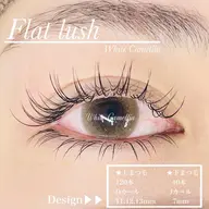 【マツエク】ナチュラル韓国束感　プレミアムフラットラッシュつけ放題