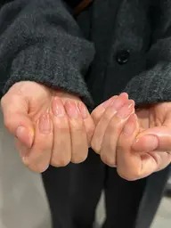 🍎4/17(金)まで🍎【オフ込】クリアベース グラデーション🎀✨ストーン10粒付き ⚠️補足説明ご確認ください