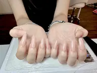 「長さ出し10本」ワンカラーネイル💅