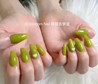 【4月限定】★ ワンカラー/ラメグラデ-ション+人気パーツ2個or 2本埋め尽くし