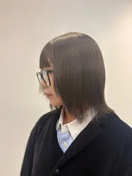 🌟透明感抜群！！🌟🫧シアーカラー&髪質改善トリートメント🫧