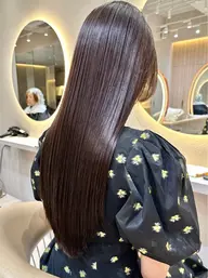 【4月限定30%OFF】似合わせカット＋カラー＋縮毛矯正＋1STEP髪質改善TR