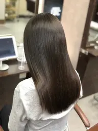 傷ませない【髪質改善カラー】高濃度水素ケアカラー+カット+4Step TR