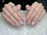 [ジェル]10本アート・パーツつけ放題