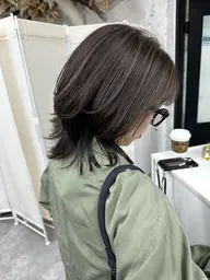 【大人女性に人気👑】白髪ぼかしハイライト＋レイヤー ✂️✨