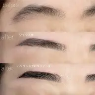 口コミ要【ハリウッドブロウリフト HBL】(眉毛パーマ＋美眉アイブロウWAX＋メイク] メンズ•レディース